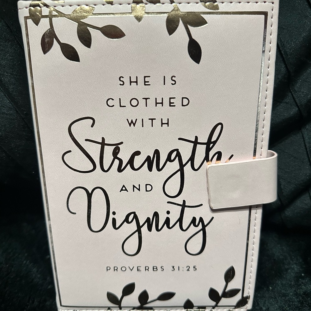 New Inspirational Peach and Gold Journal